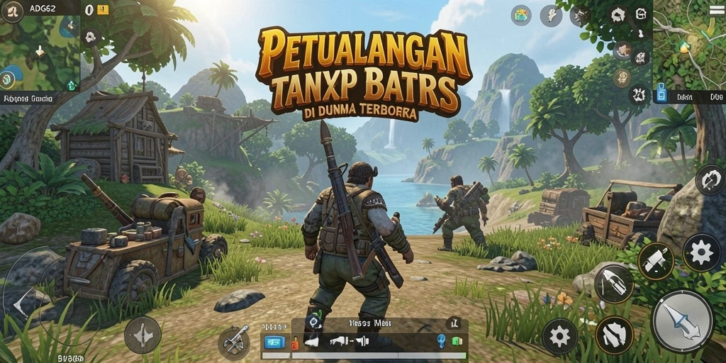 Menggambarkan gameplay menawan di dunia terbuka ADG62.