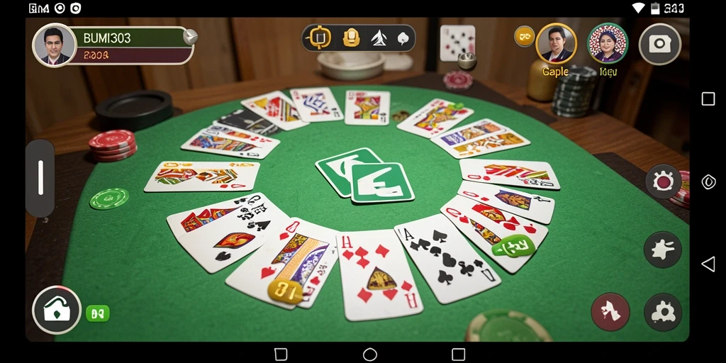 Tampilan gameplay seru BUMI303 yang menantang.