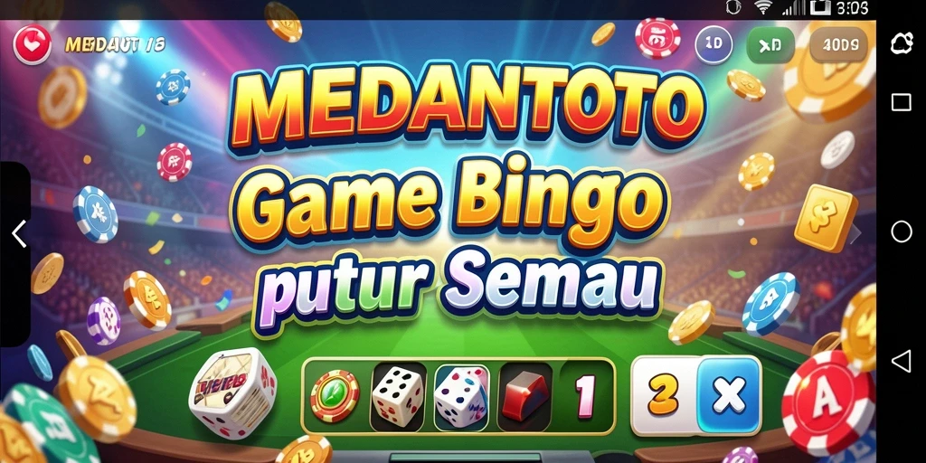 Screenshot gameplay seru di MEDANTOTO yang menunjukkan pengalaman Bingo.