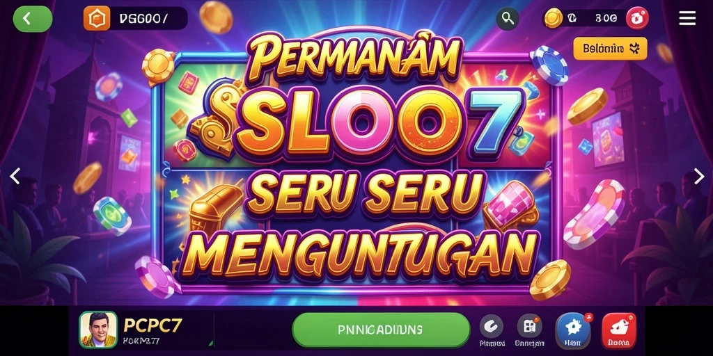 Tampilan gameplay Slot di PCPC7 yang memikat.