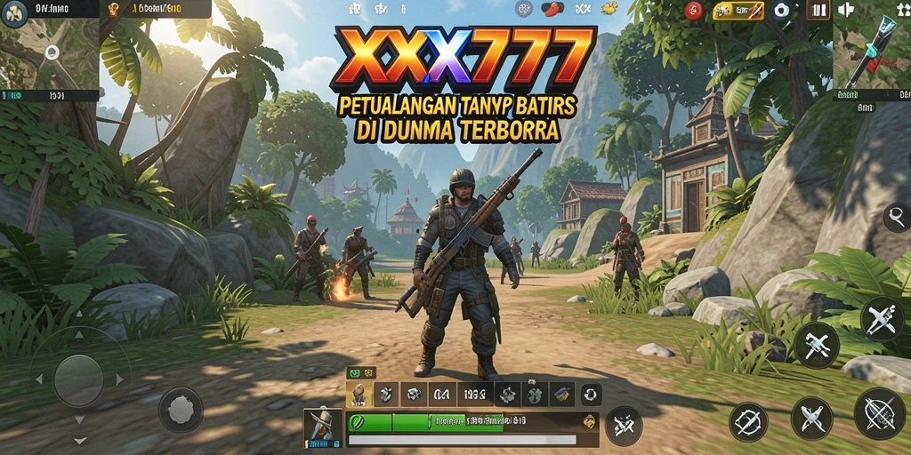 Tangkapan layar XXX777 menampilkan petualangan di dunia terbuka yang menakjubkan.